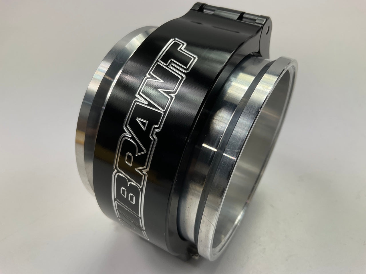 Vibrant 12516 Anodized Black Clamp HD Air Tube Clamp For 3'' OD Tubing