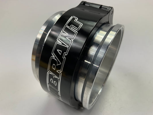 Vibrant 12516 Anodized Black Clamp HD Air Tube Clamp For 3'' OD Tubing