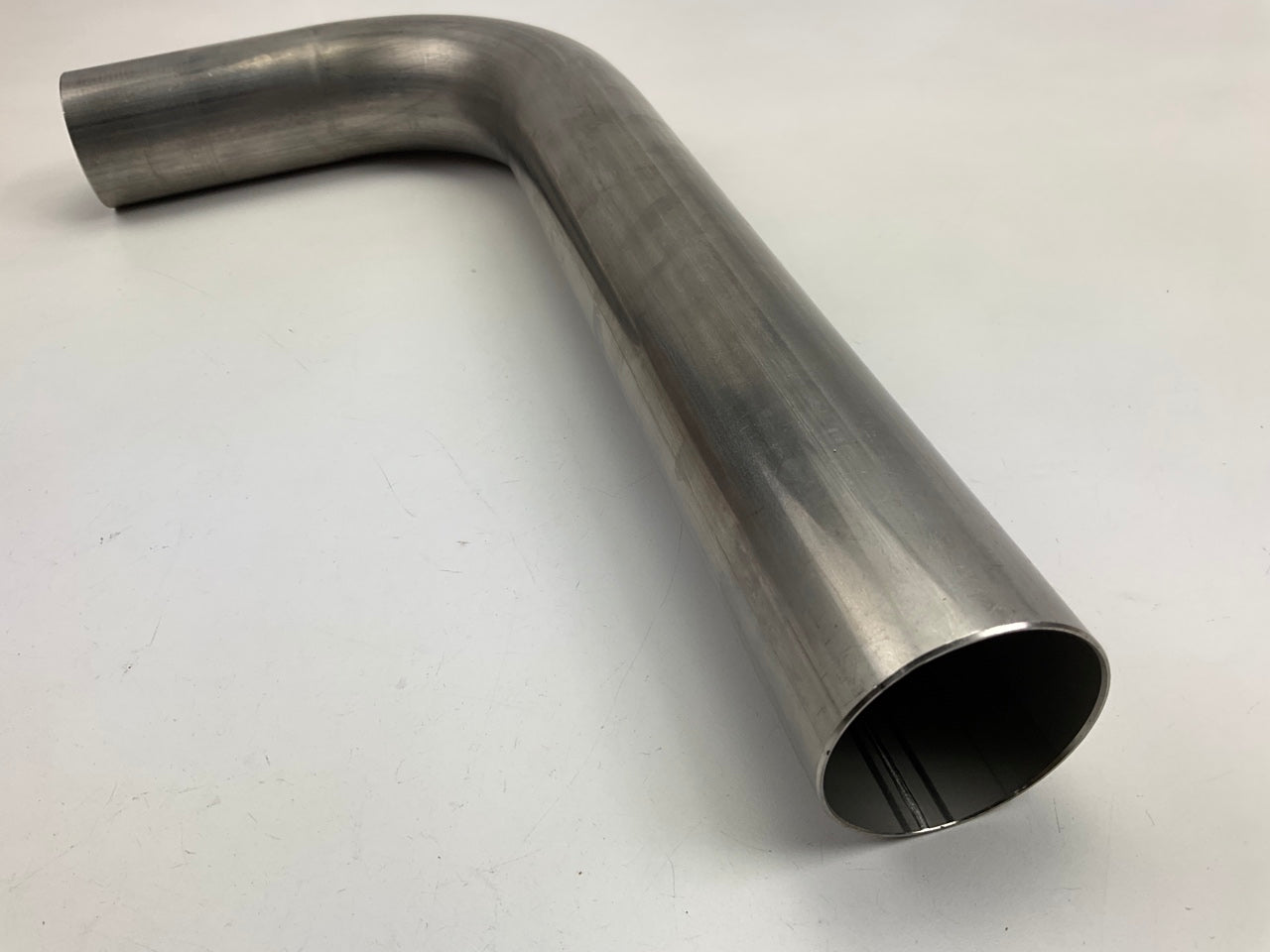Vibrant 13038 T304SS 90 Mandrel Bend 2-1/4'' OD 16 Gauge Stainless Metal Tube