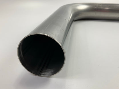 Vibrant 13042 90 Degree T304 Stainless Steel Mandrel Bend Exhaust Tube, 3'' OD