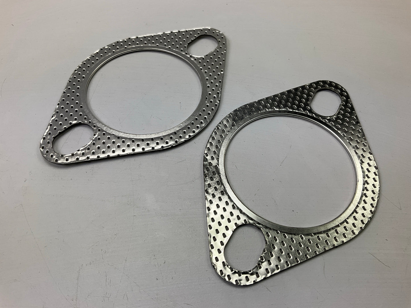 (2) Vibrant 1457 2-Bolt High Temperature Exhaust Gasket 2.5 Inch I.D. (2-1/2'')
