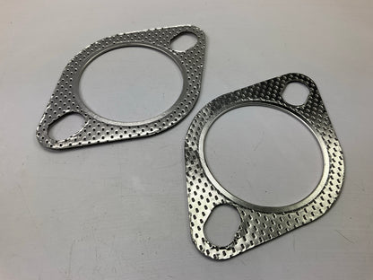 (2) Vibrant 1457 2-Bolt High Temperature Exhaust Gasket 2.5 Inch I.D. (2-1/2'')