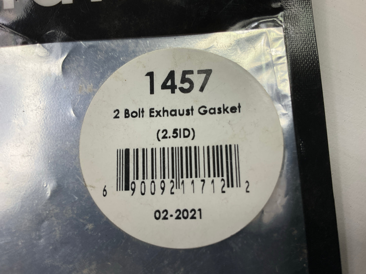 (2) Vibrant 1457 2-Bolt High Temperature Exhaust Gasket 2.5 Inch I.D. (2-1/2'')
