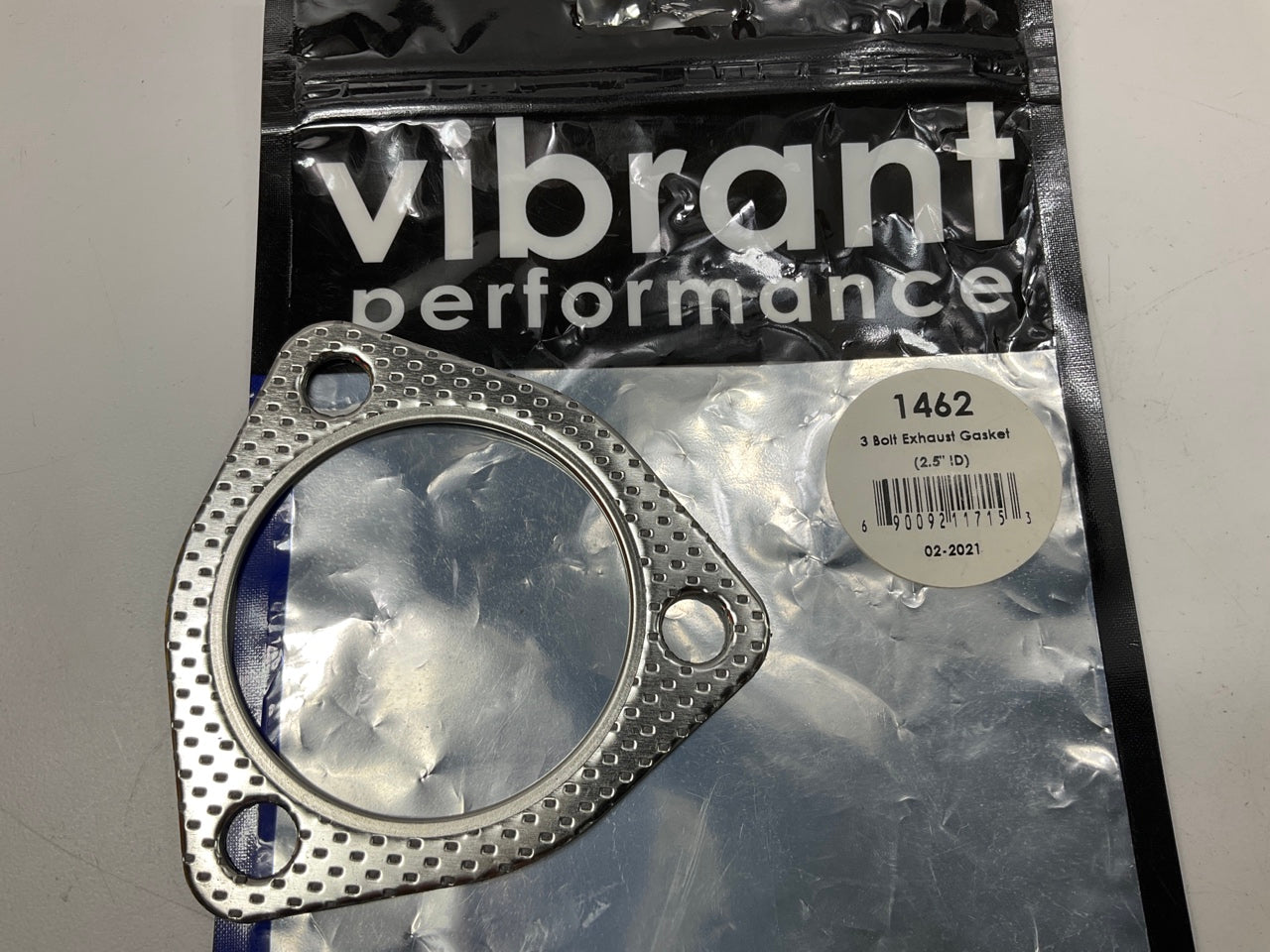 Vibrant 1462 Exhaust Collector Gasket 3-Bolt, 2.5'' I.D