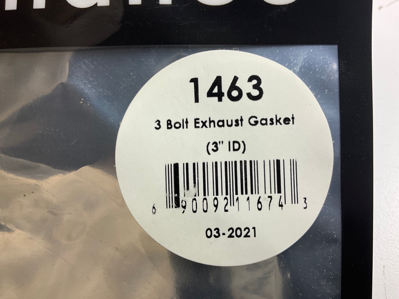 Vibrant 1463 3-Bolt 3'' I.D. High Temperature Exhaust Gasket (Graphite)