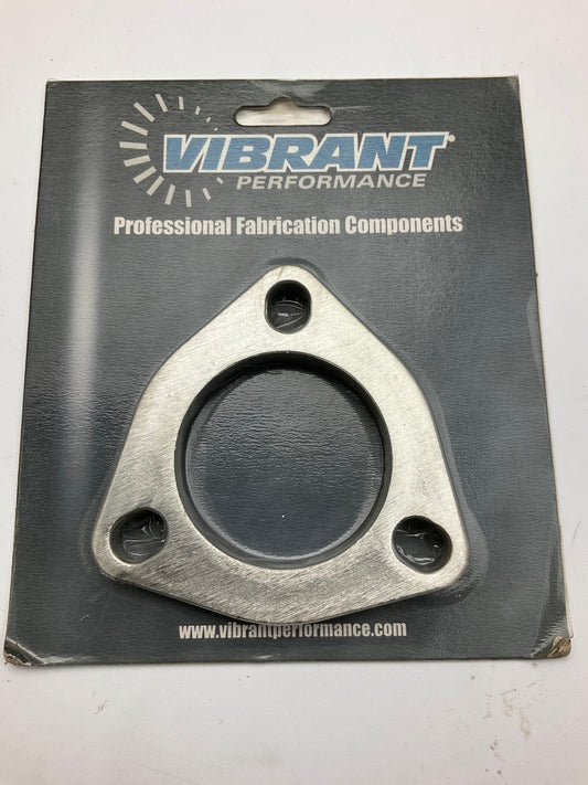 Vibrant Performance 1481S 3-Bolt Stainless Steel Exhaust Flange; 2.25'' ID