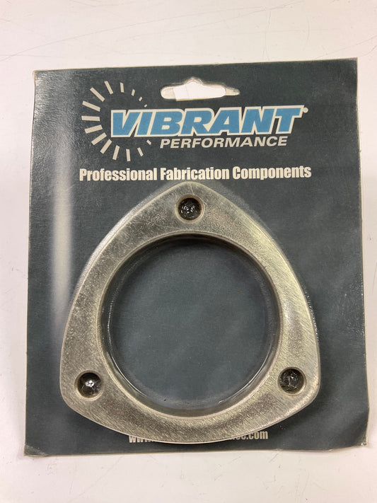 Vibrant Performance 1483S 304 Stainless Steel 3-Bolt 304SS Exhaust Flange 3'' ID