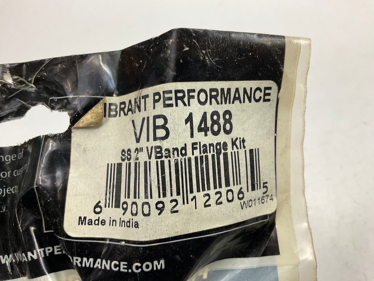 Vibrant Performance 1488 2'' V-band Flange & Clamp, Stainless Steel