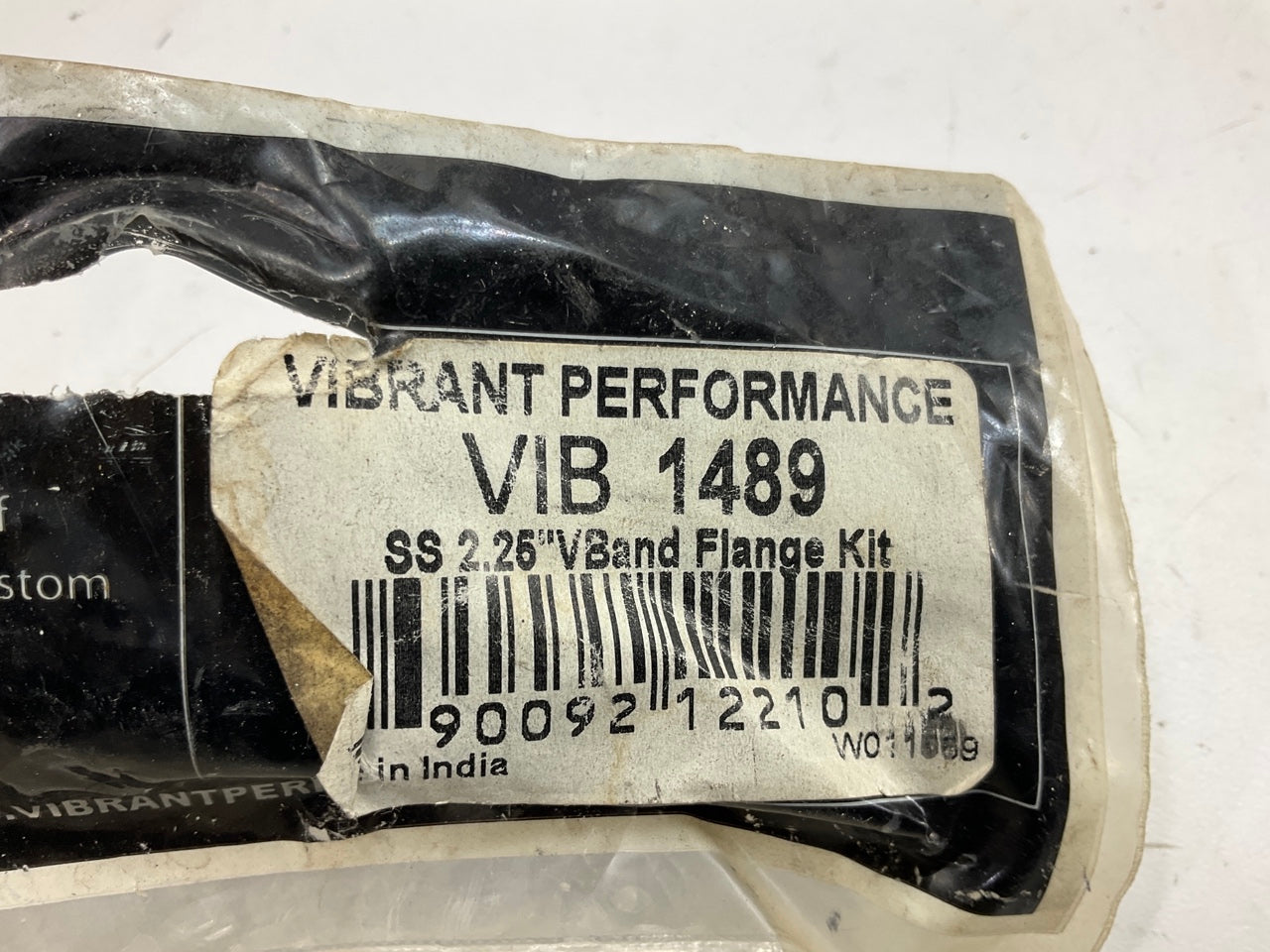 Vibrant Performance 1489  2-1/4'' (2.25'') V-band Flange & Clamp, Stainless Steel