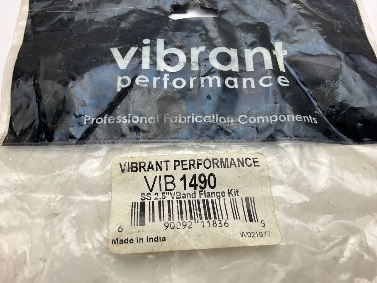 Vibrant Performance 1490 2.5'' Stainless Steel V-Band Flange Clamp 2-1/2''