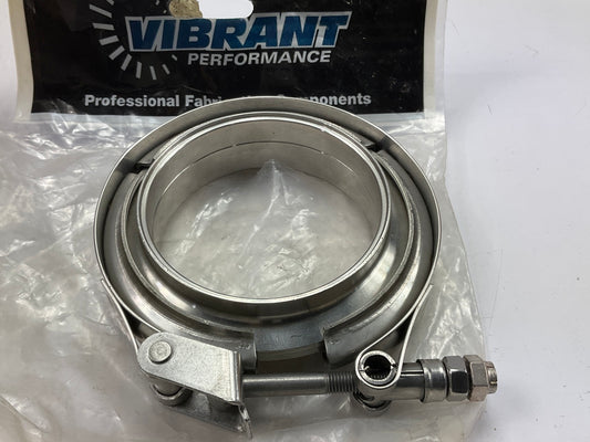 Vibrant 1491 Exhaust Clamp Flange Assembly Stainless Steel SS304 V-Band 3'' Turbo