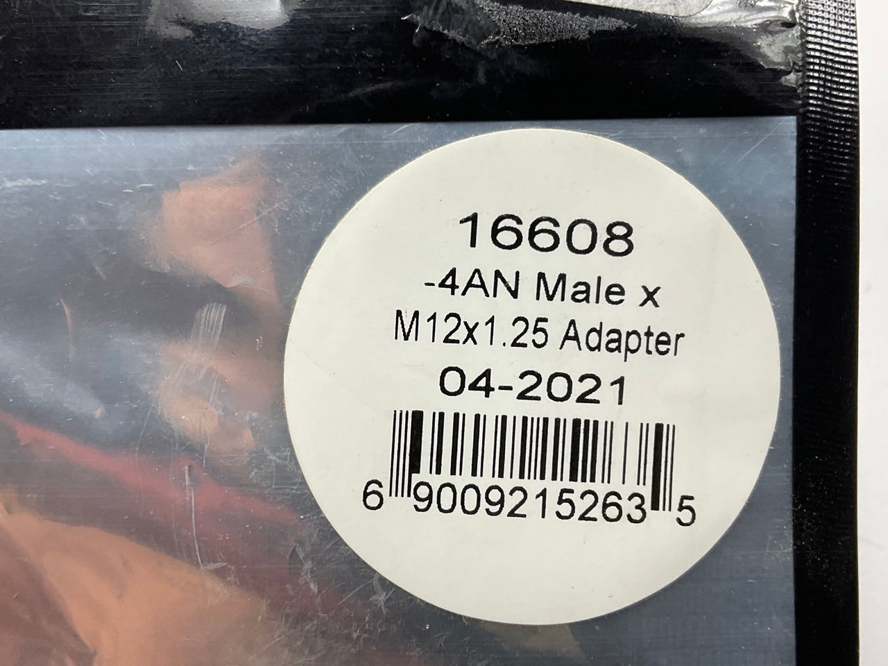 Vibrant Performance 16608 Male AN Flare To Metric Adapter, M12 X 1.25 To -4 AN