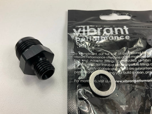 Vibrant Performance 16624 -8AN To Metric 12mm X 1.50 Straight Adapter Fitting