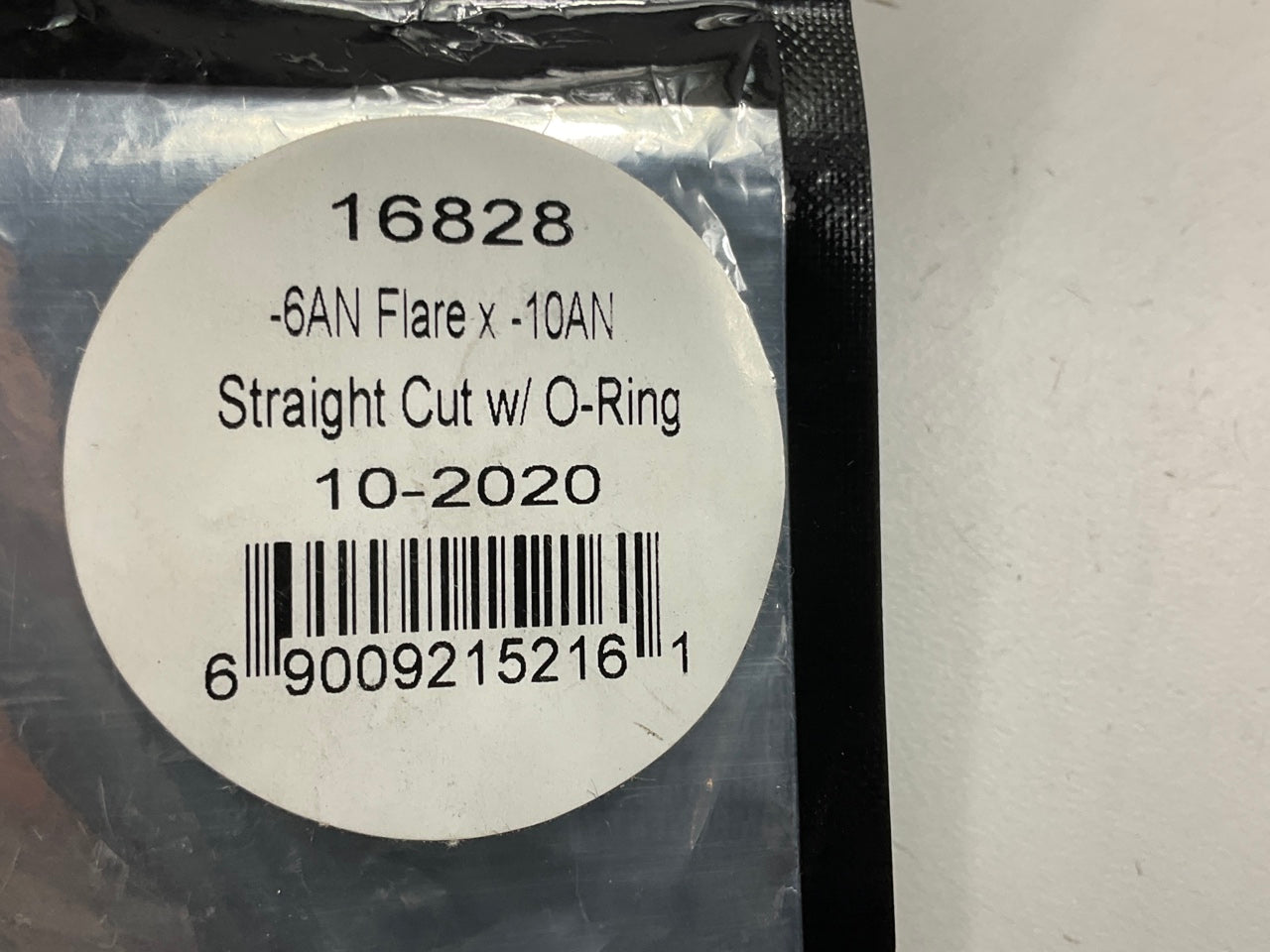 Vibrant 16828 -6AN Flare To Straight Cut Thread (7/8-14) O-Ring Adapter Fitting