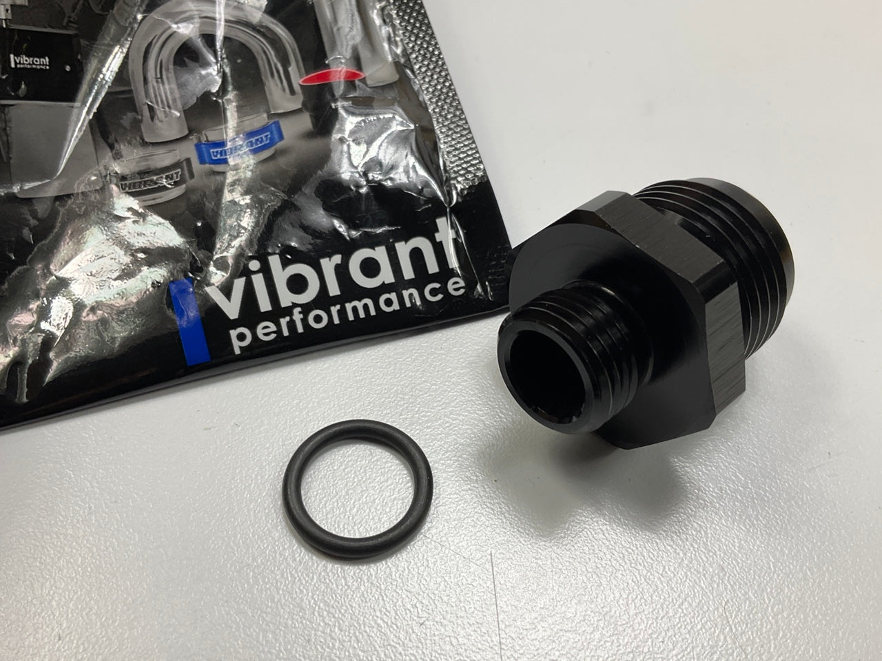 Vibrant Performance 16834 Male -10 AN Flare To Male -6 ORB Straight Adapter