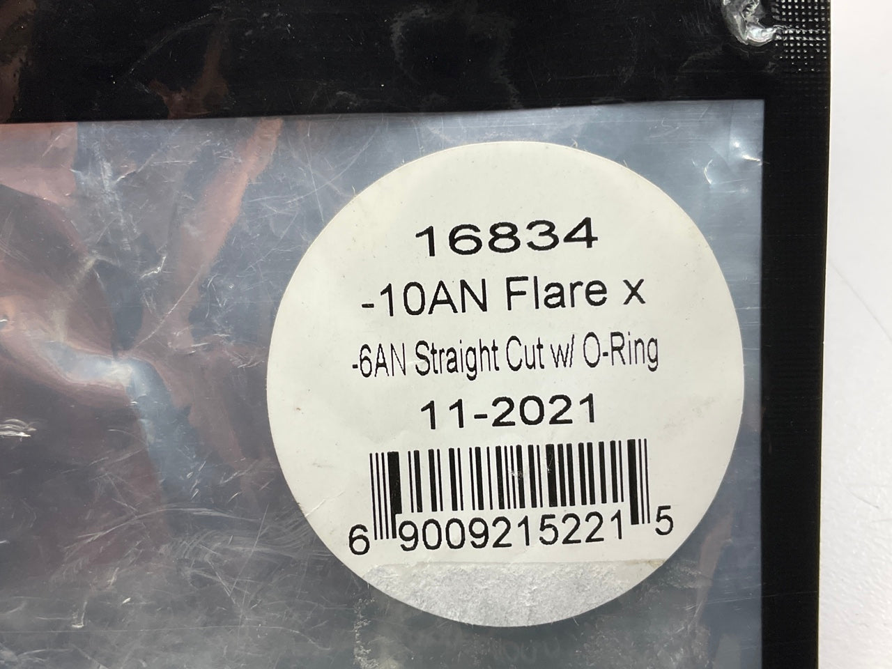 Vibrant Performance 16834 Male -10 AN Flare To Male -6 ORB Straight Adapter