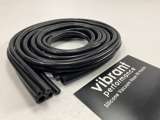 Vibrant 2104 Silicone Vacuum Hose Assortment Pack: 1/8'', 5/32'', 3/16'', 1/4'' 3/8''