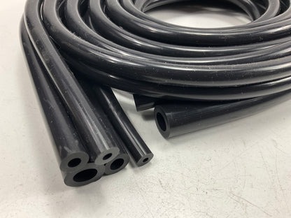 Vibrant 2104 Silicone Vacuum Hose Assortment Pack: 1/8'', 5/32'', 3/16'', 1/4'' 3/8''