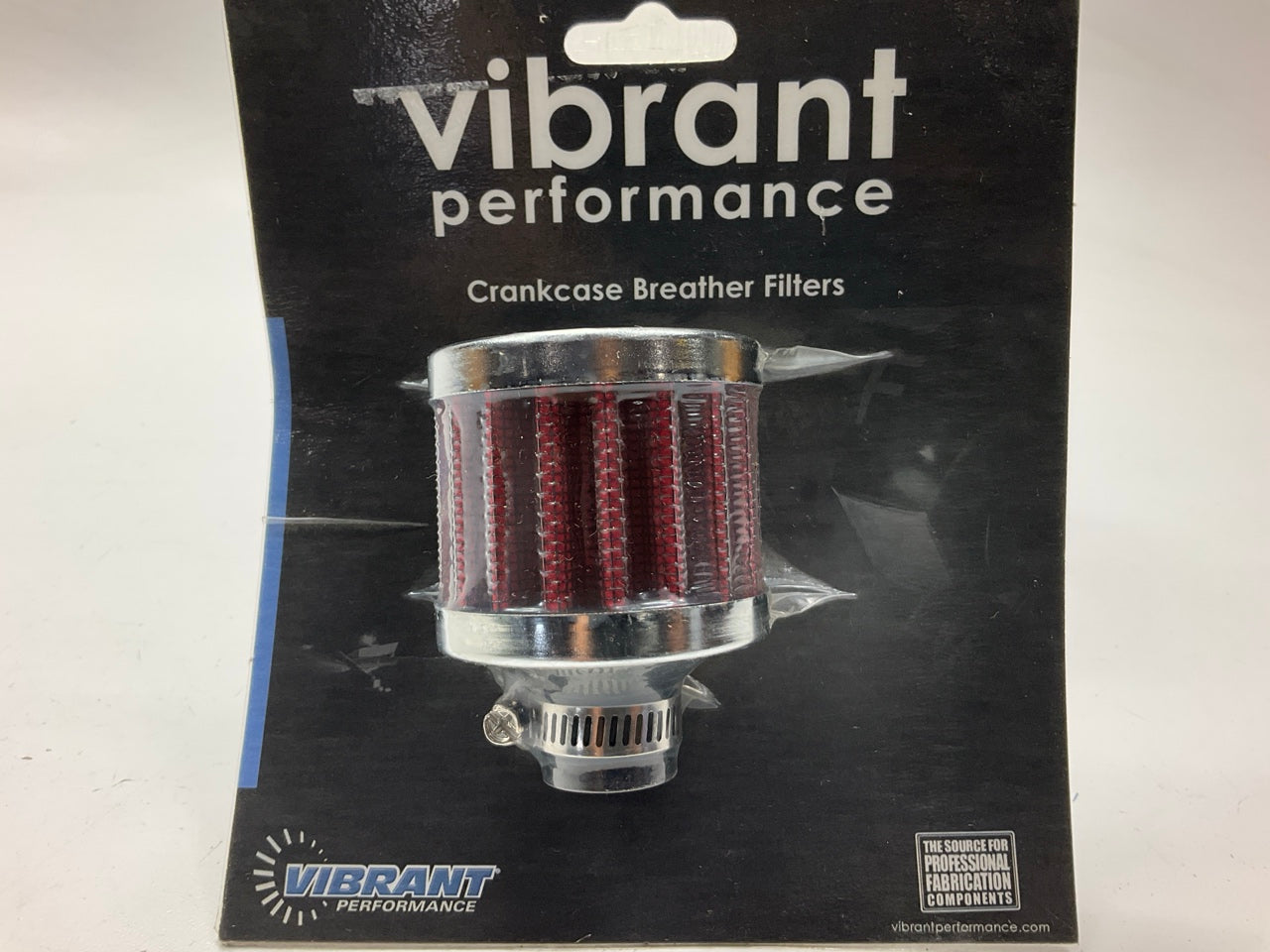 Vibrant Performance 2167 Engine Crankcase Breather Filter, 1/2'' Inlet X 3.125'' H