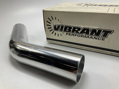 DAMAGED - Vibrant 2.5'' OD Polished Aluminum 45 Degree Bend Air Intake Tube