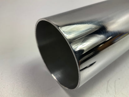 Vibrant 2177  2.5'' OD Polished Aluminum 45 Degree Bend Air Intake Tube
