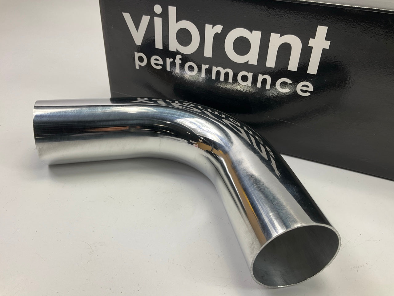 Vibrant Performance 2178 6061 Aluminum 90 Degree Bend, 2-1/2'' OD, 3-1/4'' Legs