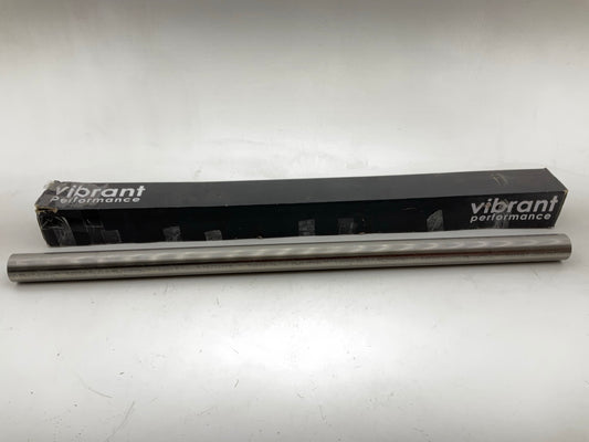 Vibrant Performance Straight Round Tubing 3'' 304 Stainless Steel Exhaust Pipe
