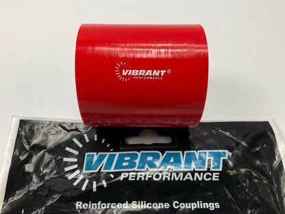 Vibrant Performance 2710R 4 Ply Silicone Straight Hose Couper 2.5'' ID X 3'' Long