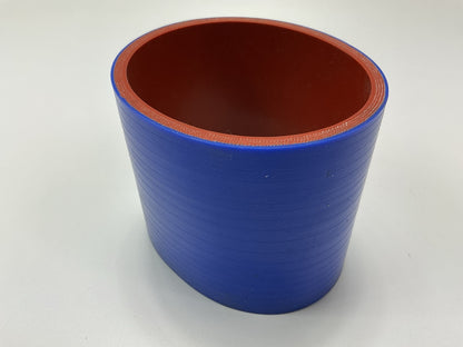 Vibrant Performance 2714B Silicone 3'' Air Intake Coupler, 4-Ply, Blue