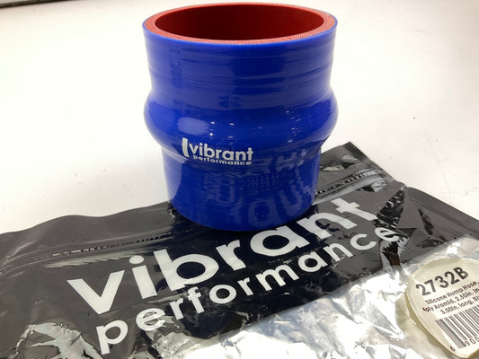 Vibrant Performance 2732B BLUE Air Intake Hump Hose Coupler, 2.50'' ID X 3'' Long