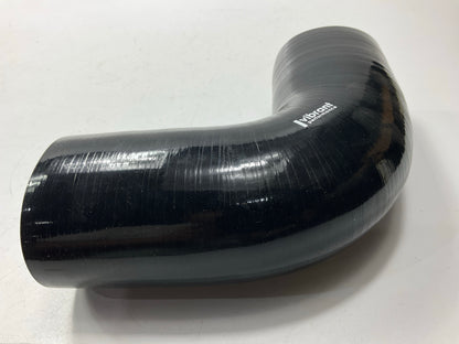 Vibrant 2744 4 Ply Silicone Pipe Elbow Connector 3'' ID X 3.5'' 90 Deg Elbow BLACK