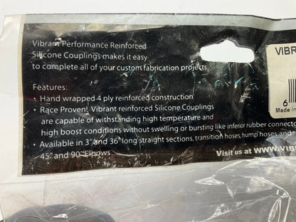 Vibrant Performance 2766R 4-Ply Silicone Reducer Coupler, 2-1/2'' To 2'',  3'' Long