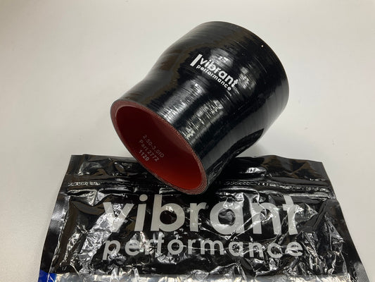 Vibrant Performance 2772 Silicone Hose Reducer Coupler, 2.5'' X 3.0'' X 3.0'' Long