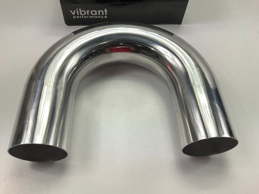 Vibrant Performance 2869 180 Deg Mandrel U Bend Polished Aluminum 3'' OD Air Tube