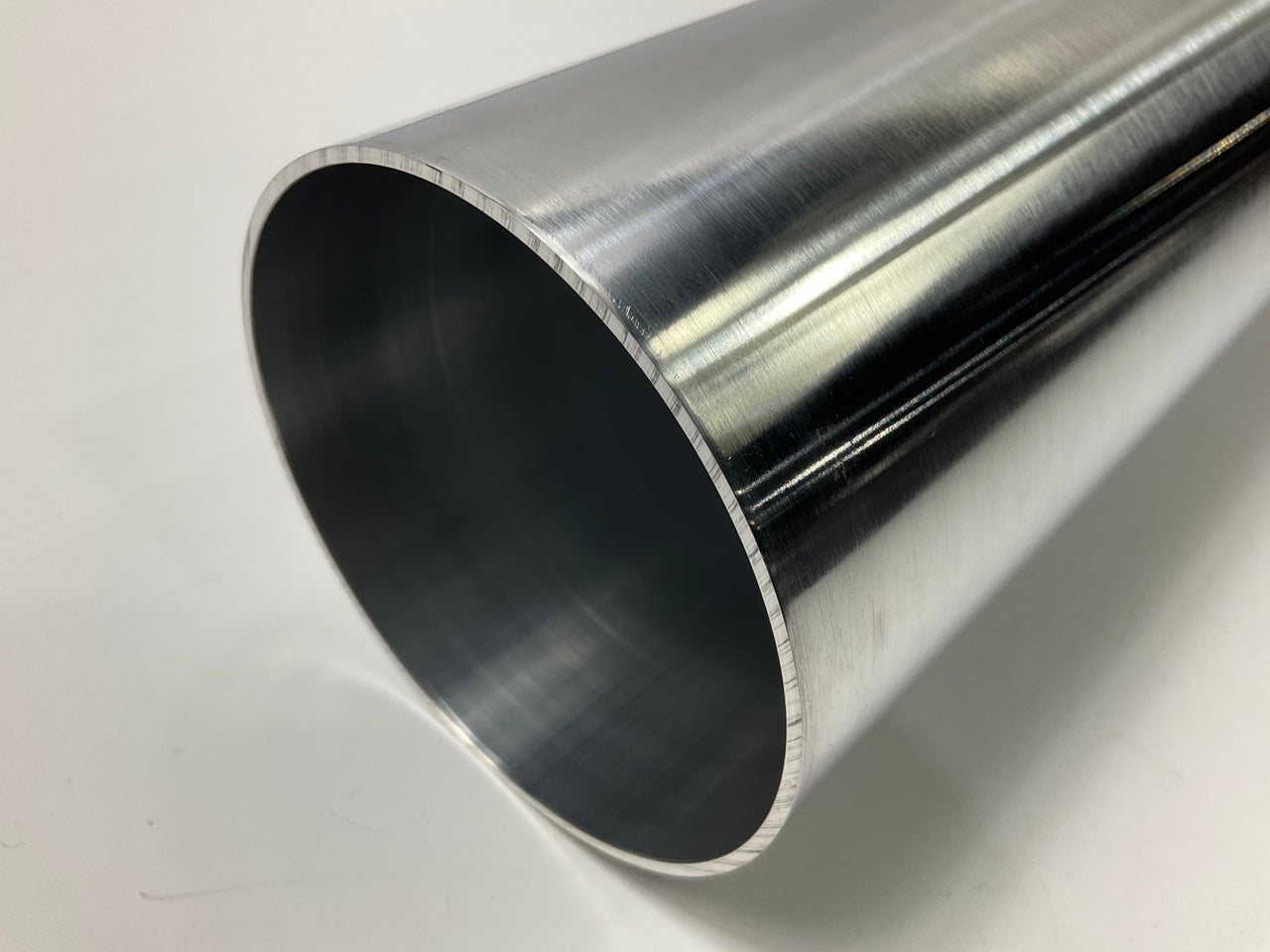 Vibrant 2877 Engine Air Intake Tube, Straight Aluminum, 4'' OD X 18'' Polished