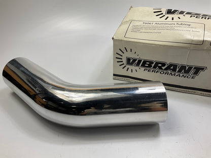 SCRATCHED SEE PHOTO Vibrant 2890 3.5'' OD Aluminum 45 Degree Bend Air Intake Tube