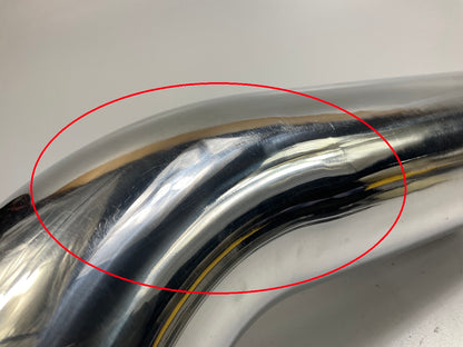 SCRATCHED SEE PHOTO Vibrant 2890 3.5'' OD Aluminum 45 Degree Bend Air Intake Tube