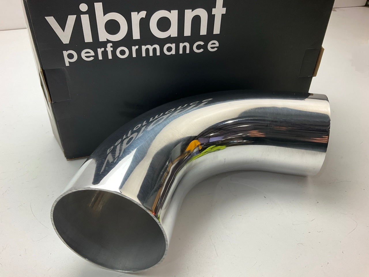 Vibrant Performance 2891 6061 Aluminum 90 Degree Bend Air Tube 3.5'' OD (3-1/2'')