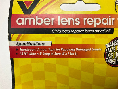 (3) Victor 00309-8 Amber Lens Repair Tape - 1.875'' Wide X 5' Long - 3 / PACK