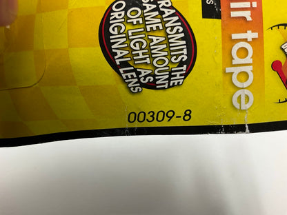 (3) Victor 00309-8 Amber Lens Repair Tape - 1.875'' Wide X 5' Long - 3 / PACK