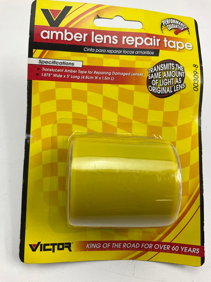 Victor 00309-8 Amber Lens Repair Tape - 1.875'' Wide X 5' Long