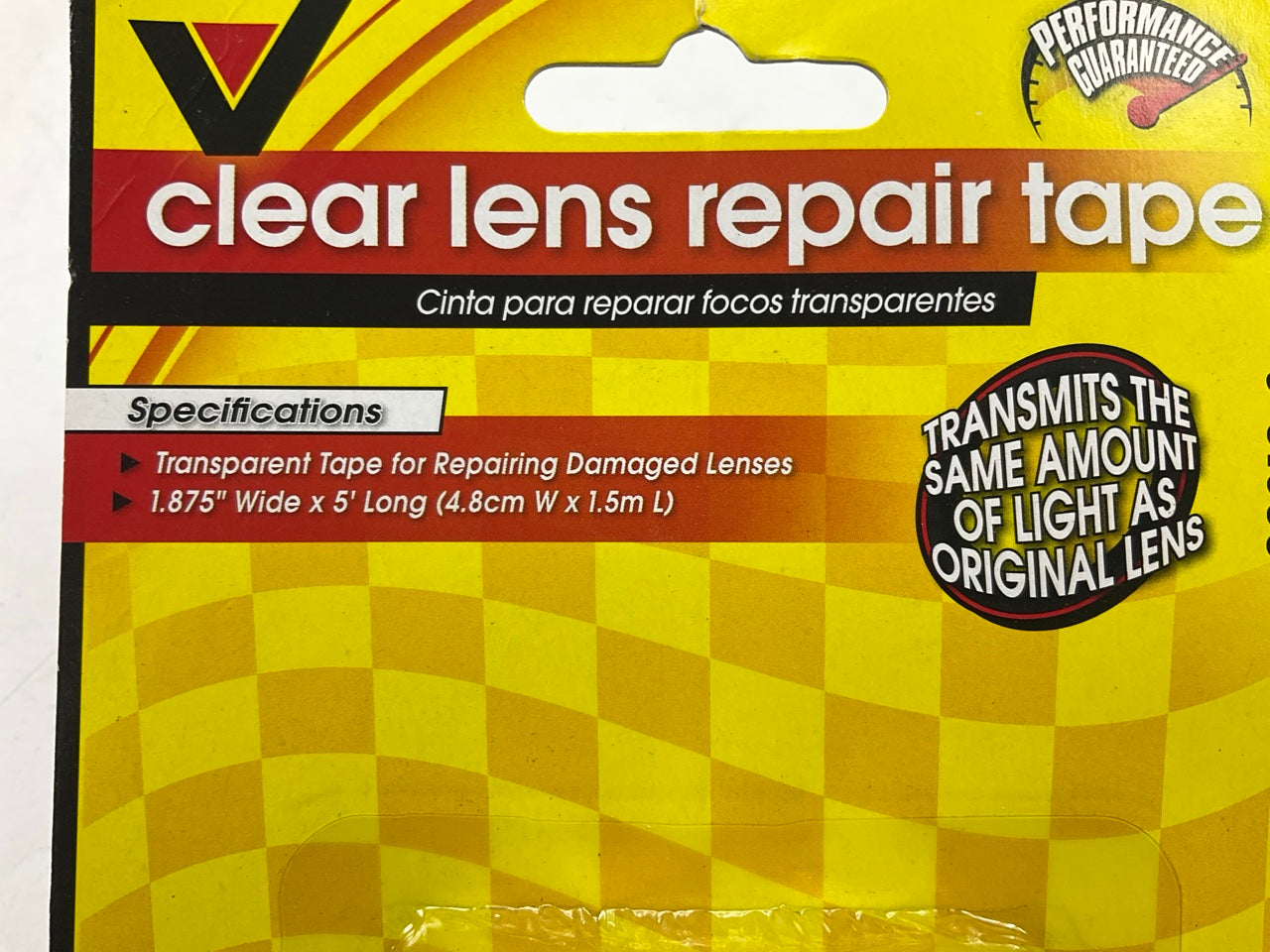 6 ROLLS - Victor 00310-8 1-7/8''x5' Clear Transparent Headlight Lens Repair Tape