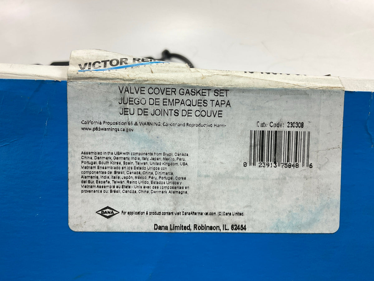 Victor Reinz 15-10875-01 Valve Cover Gasket Set For 2001-2004 Subaru Outback 3.0