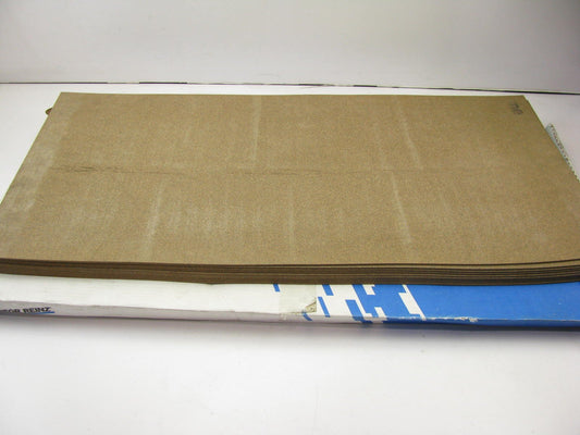 (9) Victor Reinz 32609 Cork Rubber Gasket Material - 36'' X 18'' X 1/8''