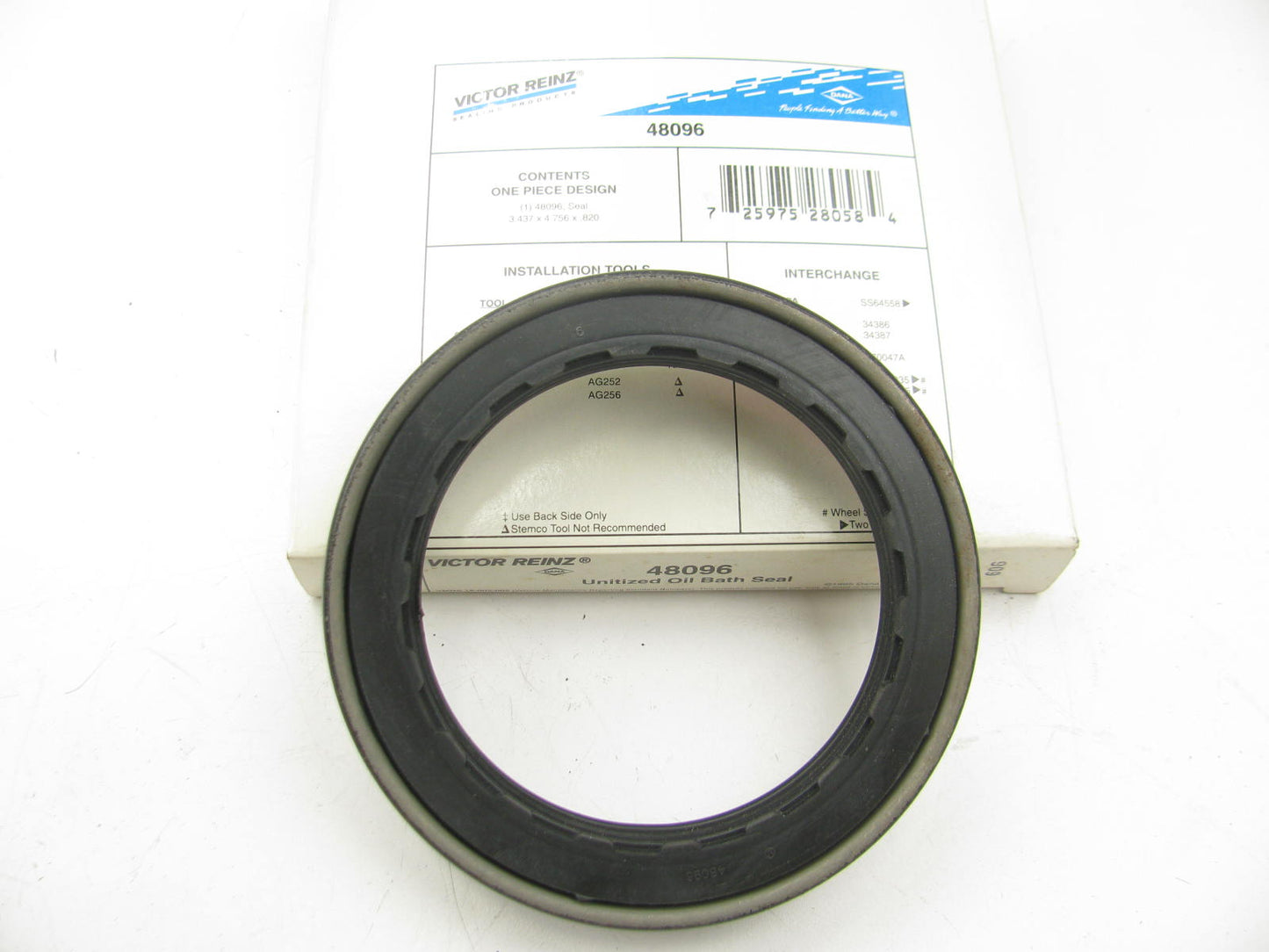 Victor Reinz 48096 Wheel Seal - Rear Inner