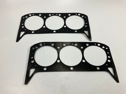 (2) Victor 5744 Cylinder Head Gasket 85-11 Chevy Olds Isuzu Pontiac GMC 4.3L
