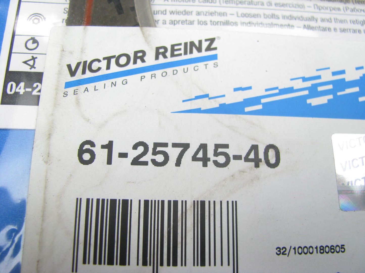 Victor Reinz 61-25745-40 Cylinder Head Gasket for 1983-1998 VW Audi 1.8L