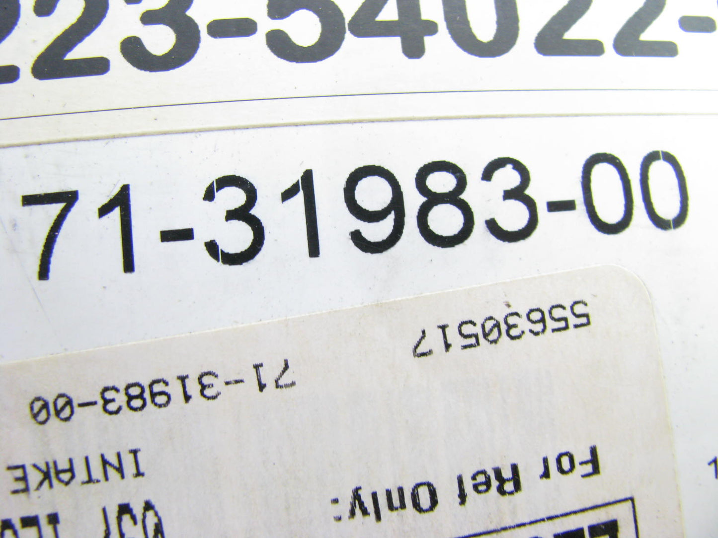 Victor Reinz 71-31983-00 Engine Intake Manifold Gasket, Lower