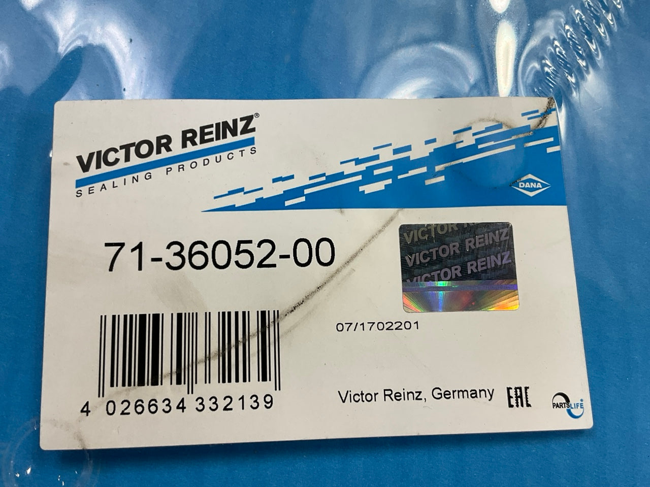 Victor Reinz 71-36053-00 RIGHT Valve Cover Gasket (For Cylinders 1 To 4 Only)