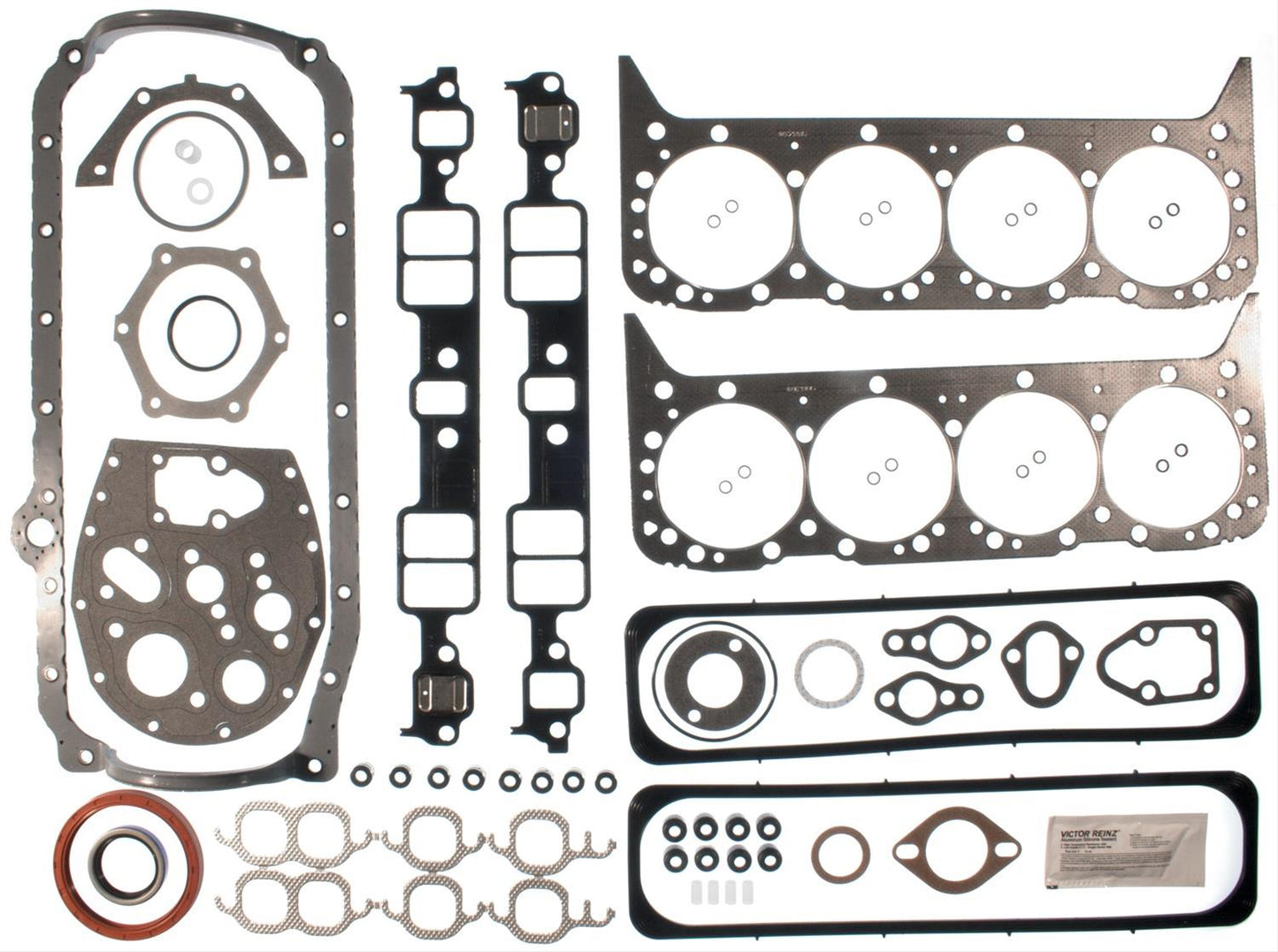 Victor Reinz 95-3418VR Full Engine Rebuild Gasket Set - 1988-1995 Chevy 350 5.7L